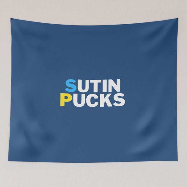 Item preview, Sutin Pucks Anti Putin Ukrainian Flag designed and sold by AmanDapqw.
