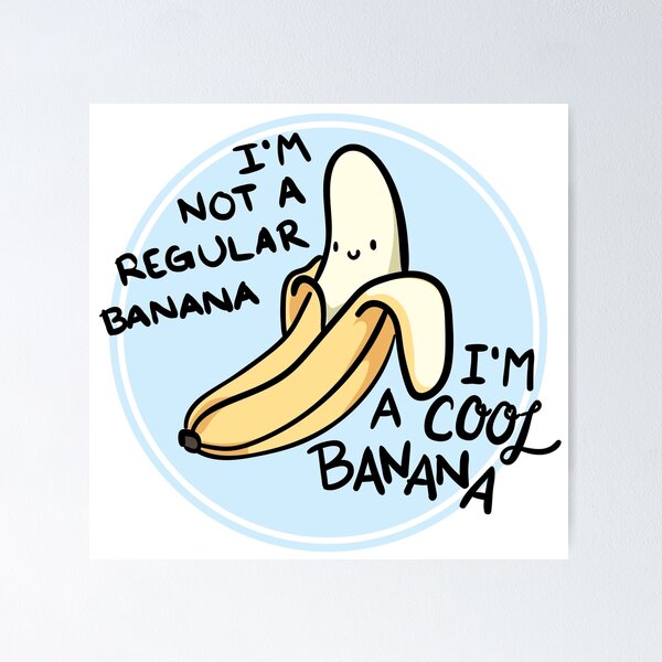 Item preview, The Cool Banana - The most popular, well-liked banana alive designed and sold by electrogiraffe.