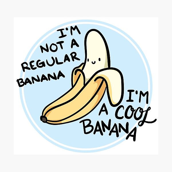 Item preview, The Cool Banana - The most popular, well-liked banana alive designed and sold by electrogiraffe.