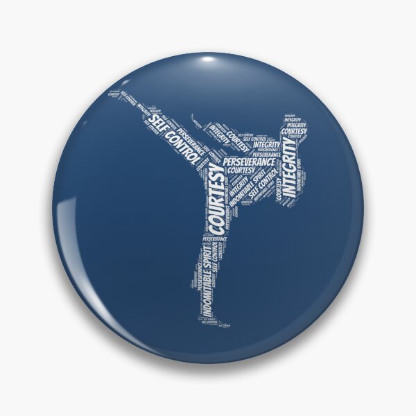 Item preview, Taekwondo Fighter 5 Tenets Of Tkd Martial Arts designed and sold by AmanDapqw.