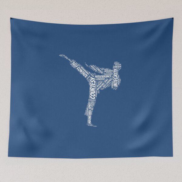 Item preview, Taekwondo Fighter 5 Tenets Of Tkd Martial Arts designed and sold by AmanDapqw.