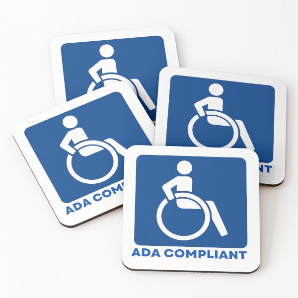 Item preview, ADA Compliant Handicap Sign Wheelchair designed and sold by PODLAVADIA ⭐ ⭐ ⭐ ⭐ ⭐.