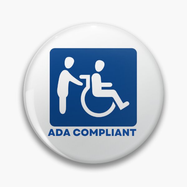 Item preview, ADA Compliant Handicap Sign Wheelchair designed and sold by PODLAVADIA ⭐ ⭐ ⭐ ⭐ ⭐.