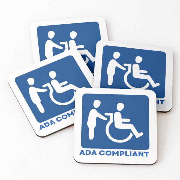 Item preview, ADA Compliant Handicap Sign Wheelchair designed and sold by PODLAVADIA ⭐ ⭐ ⭐ ⭐ ⭐.