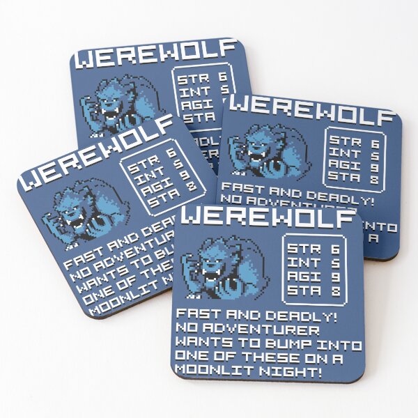 Item preview, RPG Werewolf designed and sold by toochmcgooch.