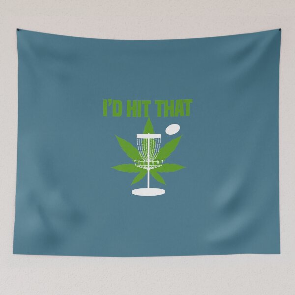 Item preview, I'd Hit That Cannabis Weed Marijuana Disc Golf Premium designed and sold by ChipBbi.