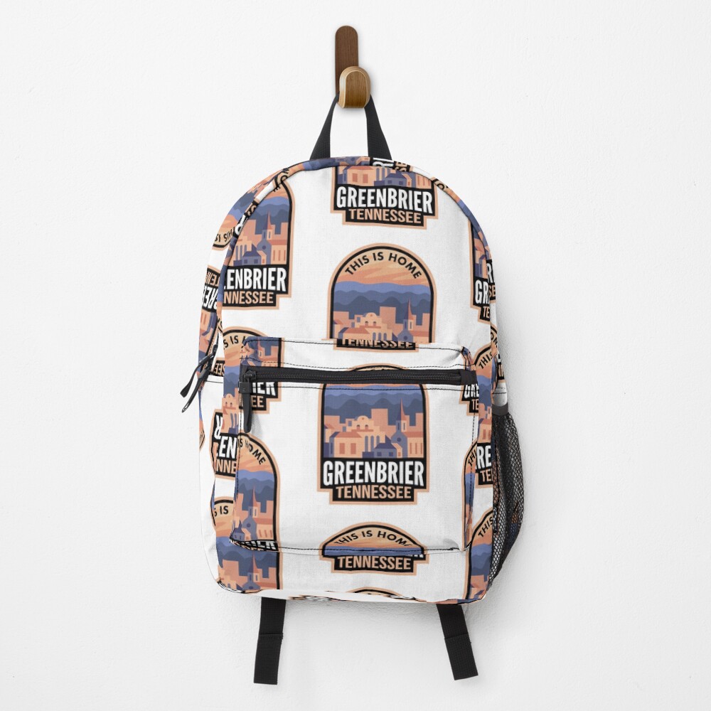 Vista previa del artículo con la obra «Mochila», diseñado y vendido por HalpinDesign.