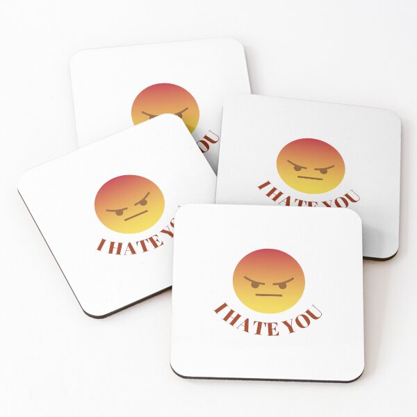 Item preview, I hate you emoji designed and sold by dineshshop1.