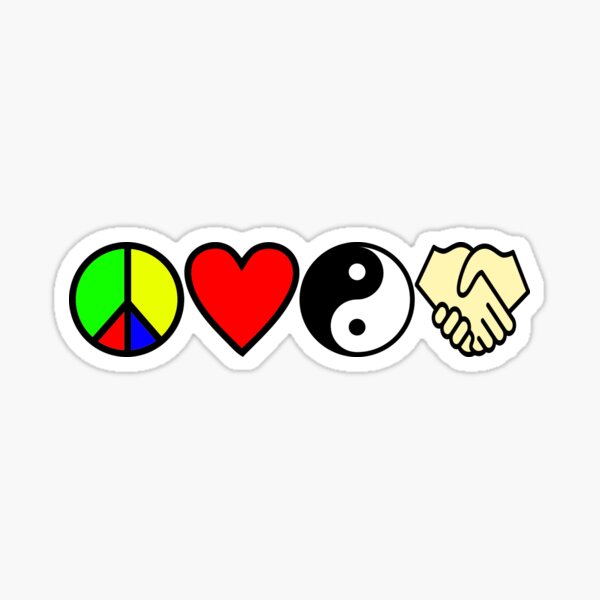 Item preview, PLUR - Peace Love Unity Respect Symbols designed and sold by Yungsock.