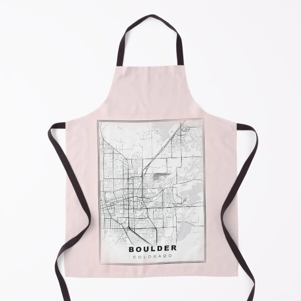 Item preview, Minimalist Pastel Pink Boulder Map designed and sold by Tamas Das.