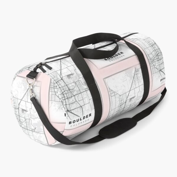 Item preview, Minimalist Pastel Pink Boulder Map designed and sold by Tamas Das.