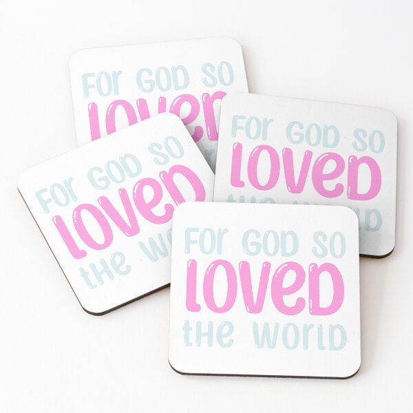Item preview, For God So Loved The World designed and sold by ArtsyCove.