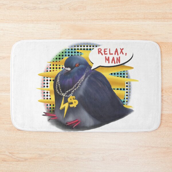 Item preview, Relax man cool pigeon designed and sold by Meakm-art.