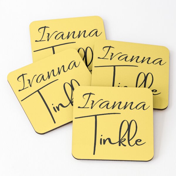 Item preview, Funny prank name tshirt. Ivanna Tinkle  designed and sold by Pugnaciousprint.