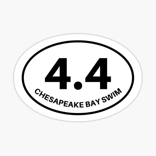 Artikel-Vorschau von Schwimmen in der Chesapeake Bay 4.4, designt und verkauft von uvawahoo.