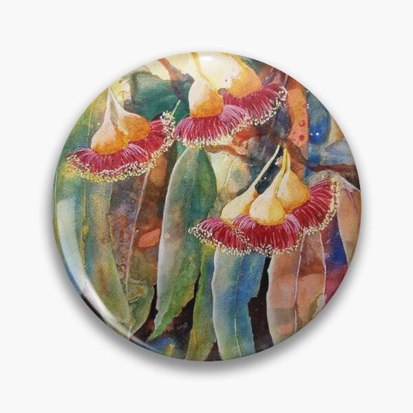 Item preview, Deep In The Red Gumblossom Tree designed and sold by Sue Salisbury.