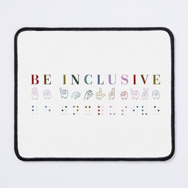 Item preview, Be Inclusive Print designed and sold by Bailey Ellison.