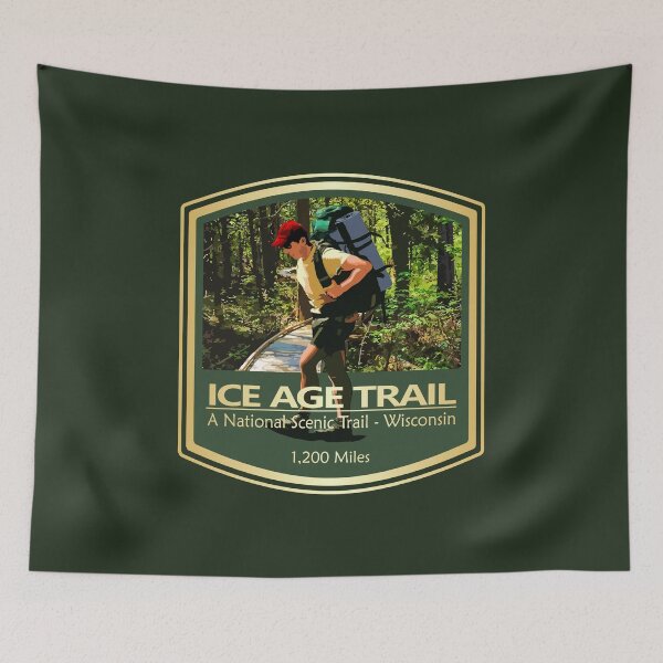 Item preview, Ice Age Trail (PF) designed and sold by curranmorgan.