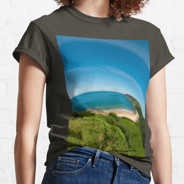 Kinnagoe Bay (as half a planet :-) Classic T-Shirt