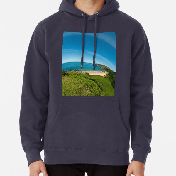 Kinnagoe Bay (as half a planet :-) Pullover Hoodie