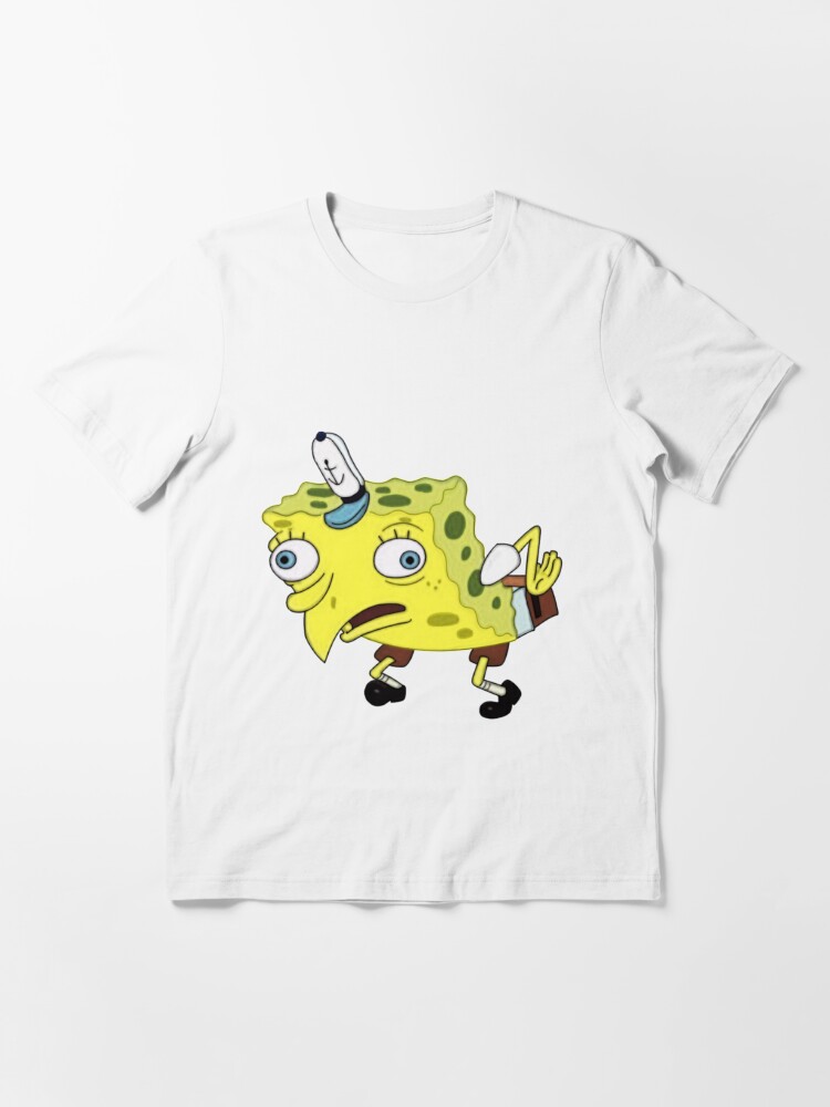 Spongebob meme face Essential T-Shirt for Sale by L1sercool