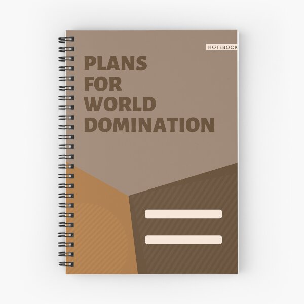 Item preview, Plans for World Domination designed and sold by ReezaGraphic.