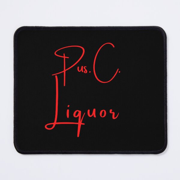 Item preview, Funny prank name tshirt.Pus.C. Liquor designed and sold by Pugnaciousprint.