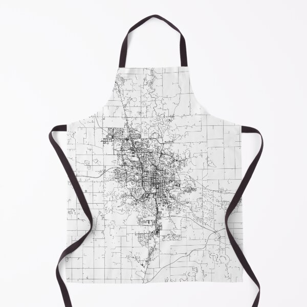 Item preview, Rochester White Map designed and sold by multiplicitymap.