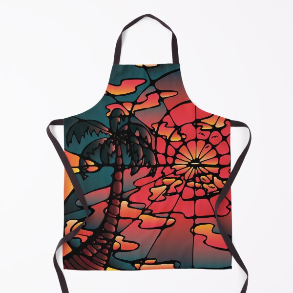 Item preview, Neurographic Palm Tree Beach Sunset designed and sold by Suzanne Uchytil.