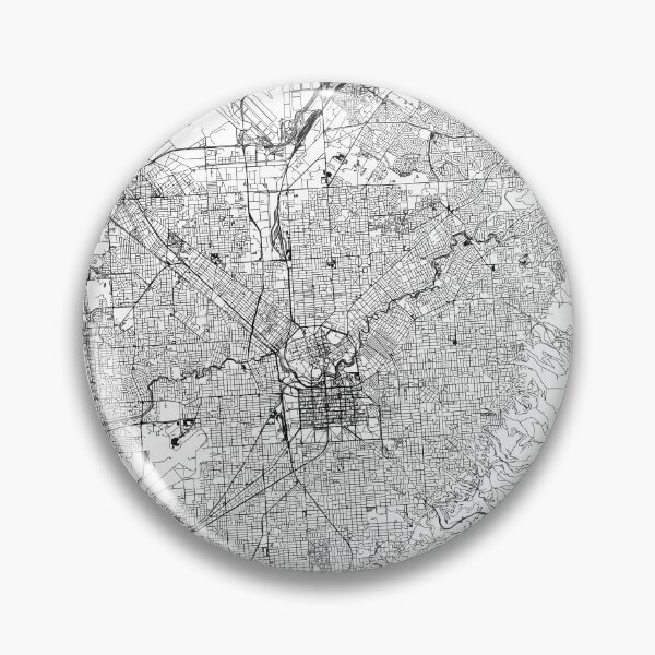 Item preview, Adelaide White Map designed and sold by multiplicitymap.