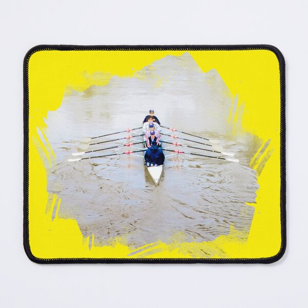 Item preview, Rowing Rowers in Yellow Color Splash - Do what you Love, Rowing! designed and sold by Michael van der Hoorn.
