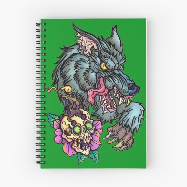 Item preview, Skull Lotus Candle Werewolf designed and sold by ReefCreeP.