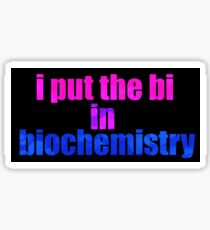 "Biochemiker Sticker