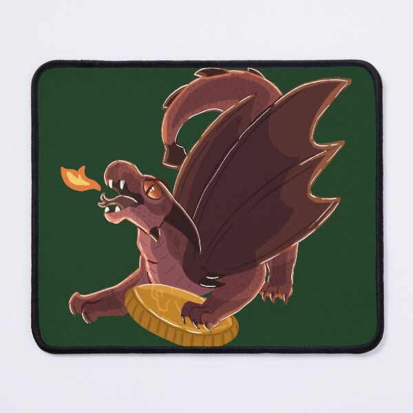Item preview, Guardian's First Hoarde Baby Dragon Art designed and sold by CalypsoStudio.