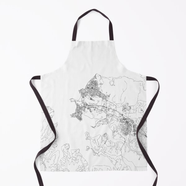 Item preview, Darwin White Map designed and sold by multiplicitymap.
