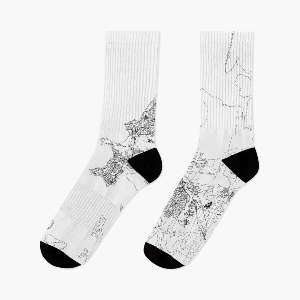 Item preview, Darwin White Map designed and sold by multiplicitymap.