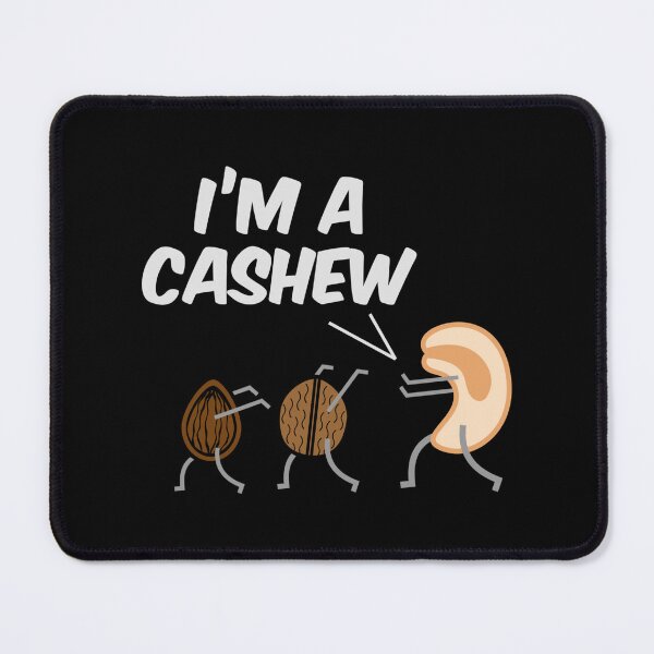 Item preview, Funny Pun I'm A Cashew S Sticker designed and sold by gusplawn5.