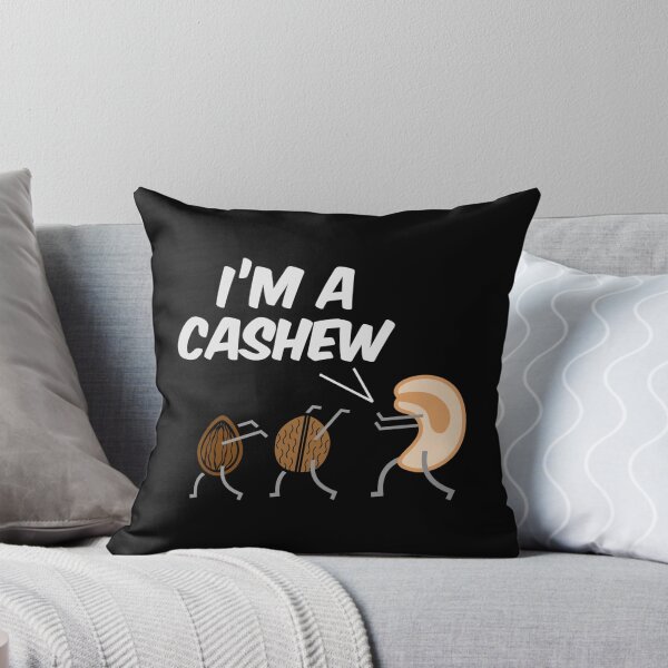 Item preview, Funny Pun I'm A Cashew S Sticker designed and sold by gusplawn5.