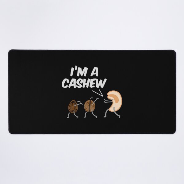 Item preview, Funny Pun I'm A Cashew S Sticker designed and sold by gusplawn5.