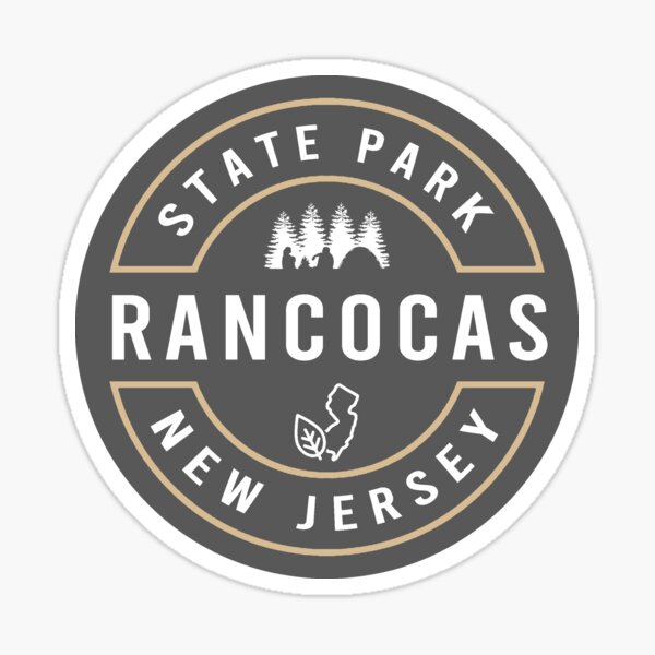 Artikel-Vorschau von Abenteuer-Logo des Rancocas State Park NJ, designt und verkauft von VanyaKar.