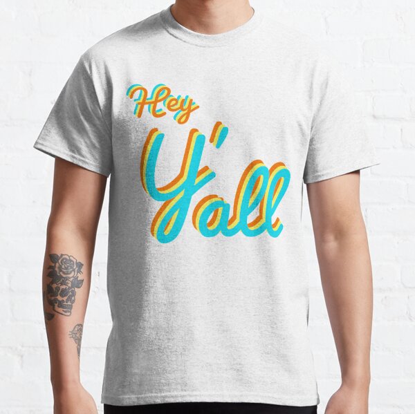 Louisiana Hey Y'all t-shirt Design Funny Shirts