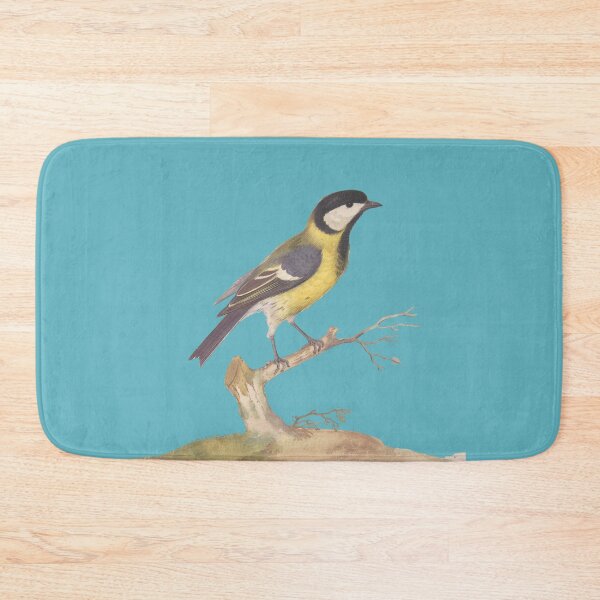 Item preview, Great Titmouse Bird with Blue  designed and sold by FlippinTurtles.