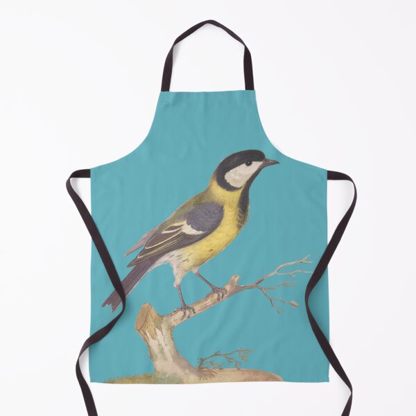 Item preview, Great Titmouse Bird with Blue designed and sold by FlippinTurtles.
