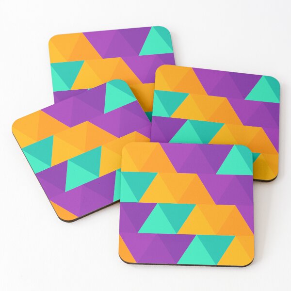 Item preview, Colorful Triangle Abstract designed and sold by andaalimudin.