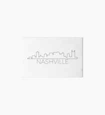 Nashville Skyline Art Board