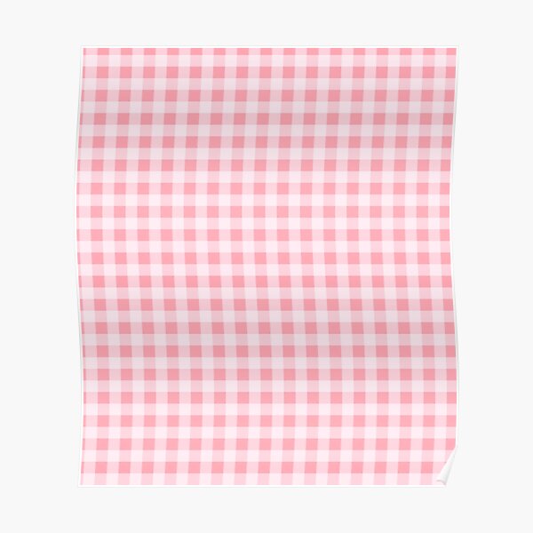 &ldquo;Preppy, Pink, Aesthetic, Gingham, Preppy Aesthetic&rdquo; Poster for Sale by