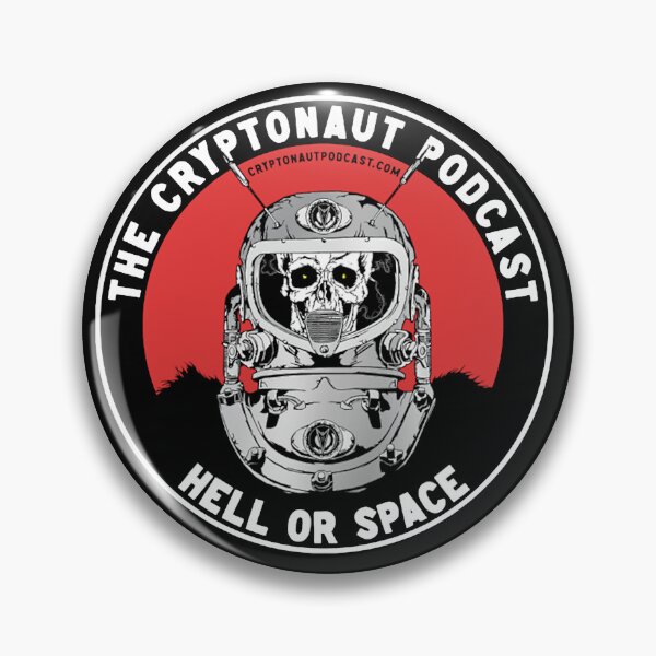 Item preview, The Cryptonaut Podcast - Hell Or Space 2022 T-Shirt designed and sold by Hjkoleo88.