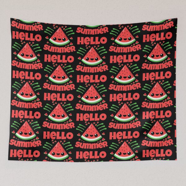 Item preview, hello summer watermelon  designed and sold by SundayFactions.