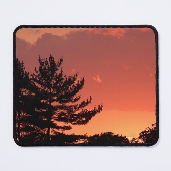 Item preview, Sunset,orange sky and trees designed and sold by Maddshopp.