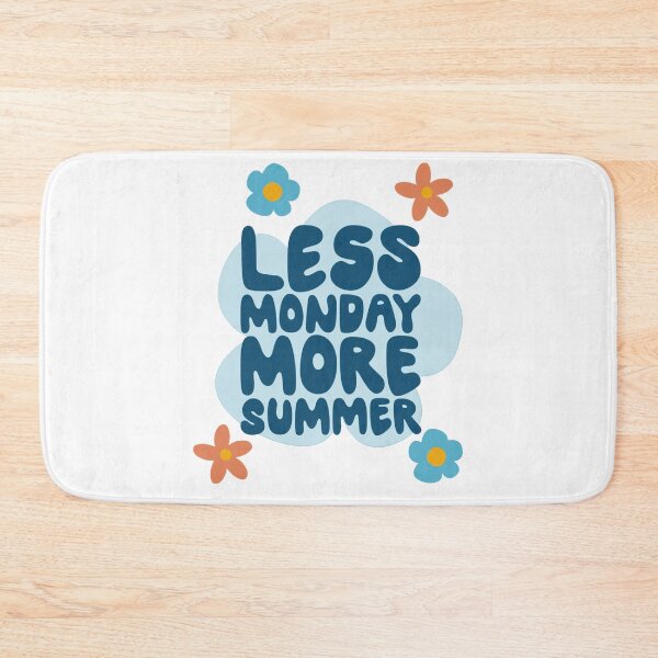 Item preview,  Less monday more summer Cotton tote bag designed and sold by SundayFactions.